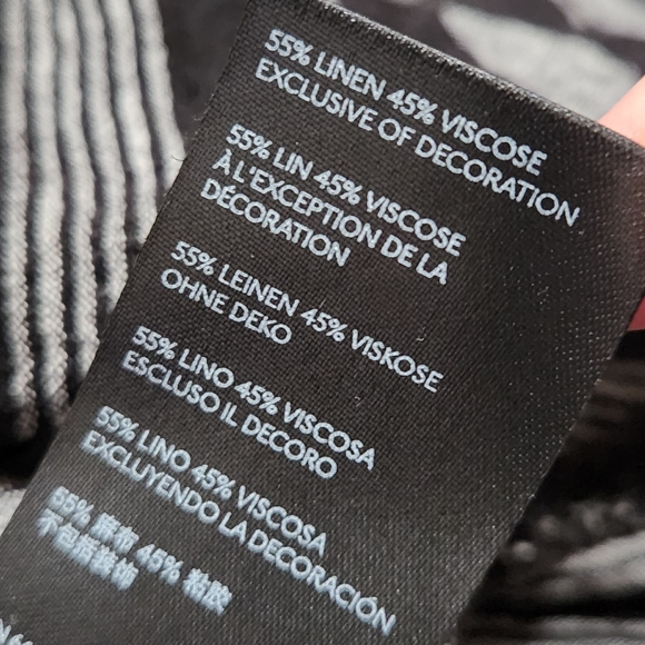 Free People We The Free Summer Breeze Linen Button Overiszed Tunic Small Boho - Picture 7 of 10